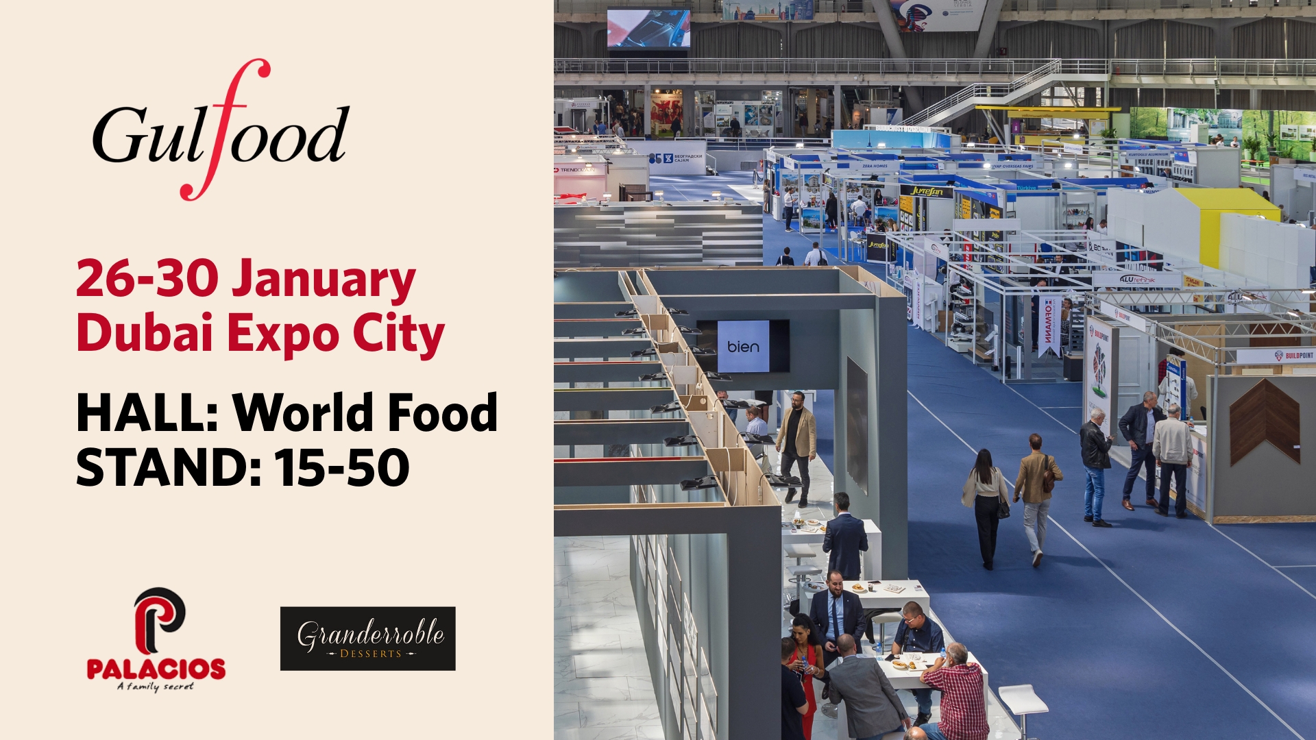 Palacios Alimentación participe au Gulfood 2026 à Dubaï Palacios Alimentación participe au Gulfood 2026 à Dubaï