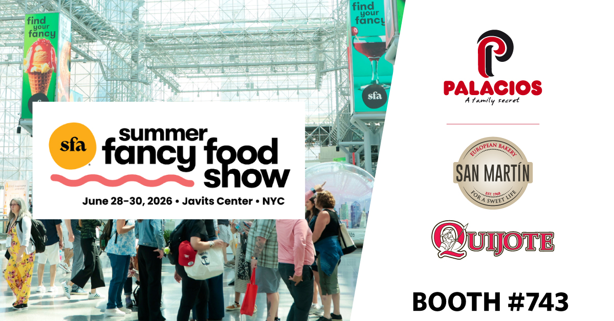 Palacios Alimentación sera présent au Summer Fancy Food Show 2026 Palacios Alimentación sera présent au Summer Fancy Food Show 2026